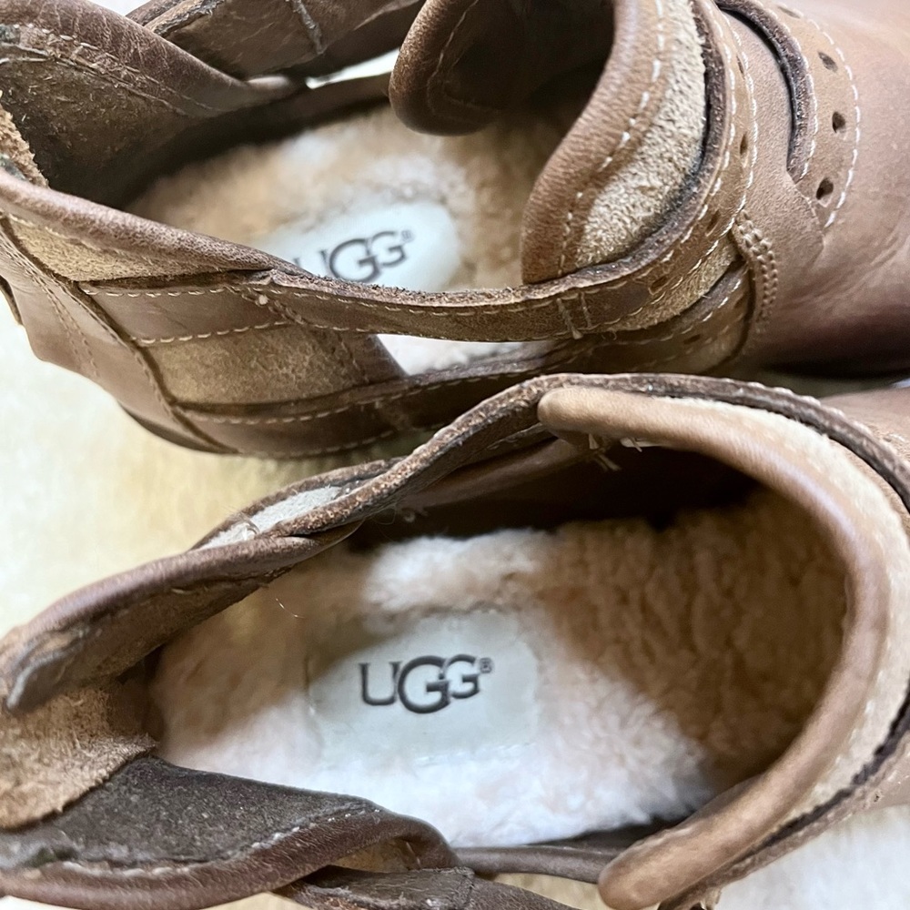 Ugg | Patsy Round Toe Shearling Lined Ankle Boots… - image 8